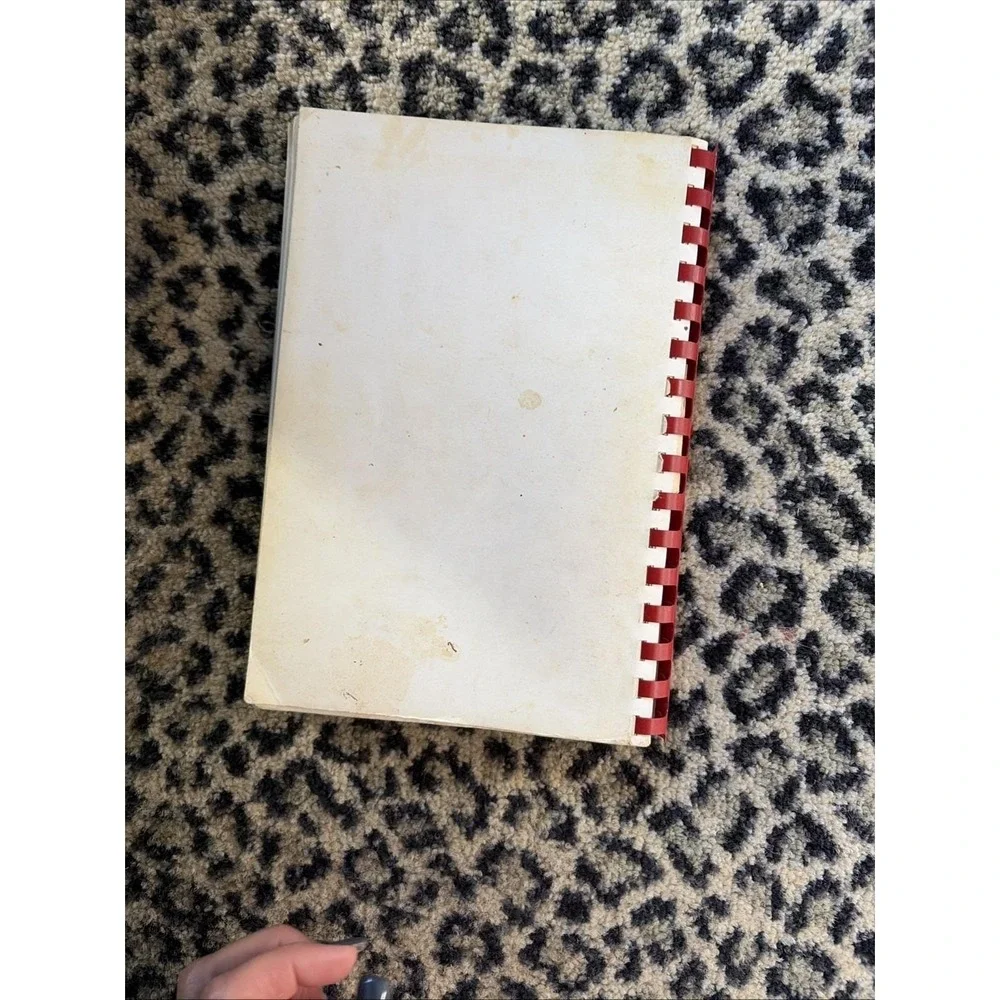 Jaynehawk Journal vtg cookbook 1972 VII Corps Wives Kelley Barracks Germany‎
